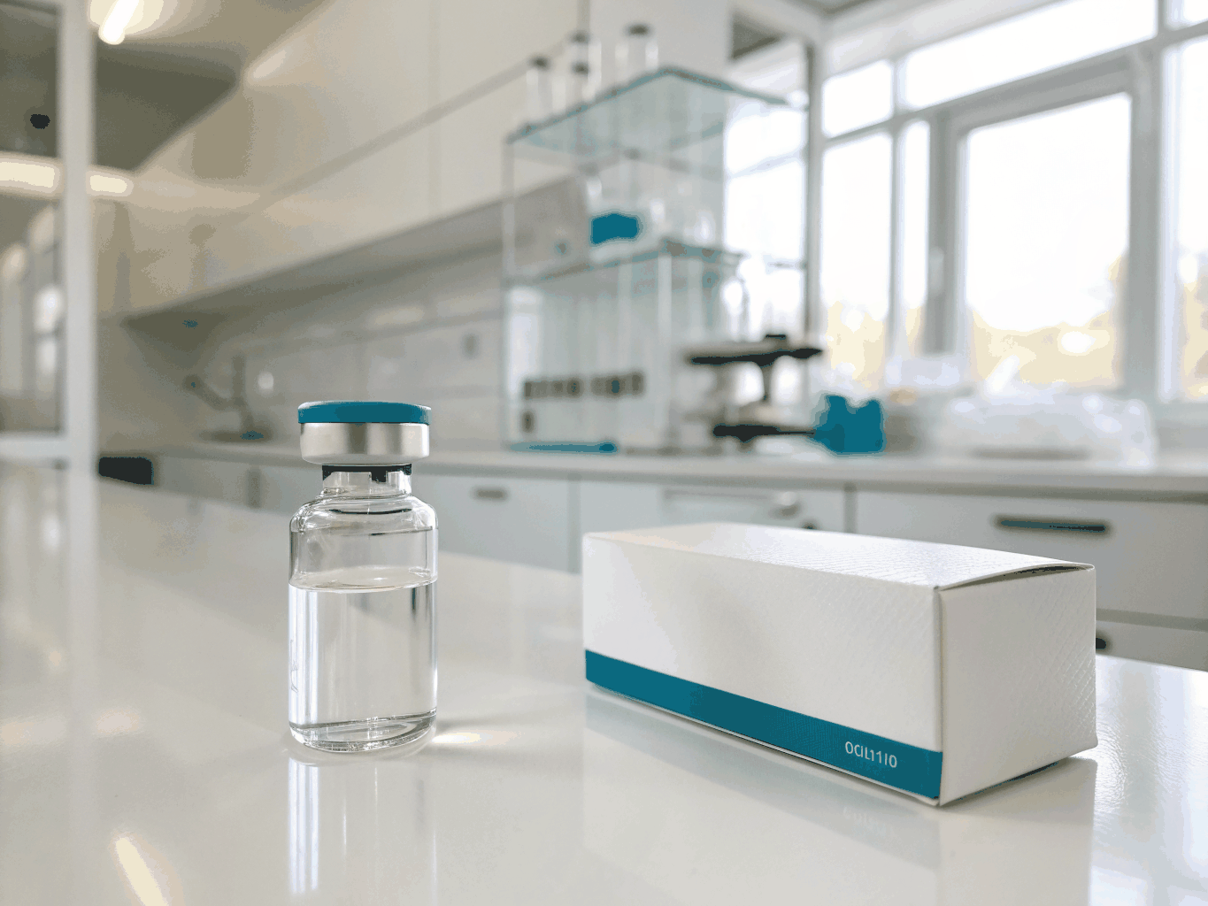 Clinical Lipo-C lipotropic micronutrient injectable vial in secure medical packaging