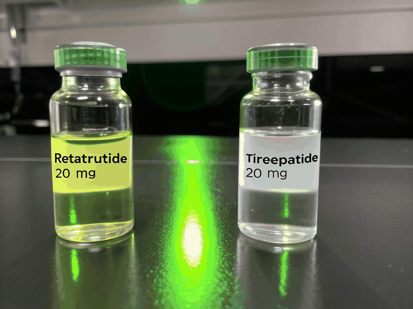 Pharmaceutical grade Tirzepatide weekly injectable kit with alcohol prep pads and pen needles