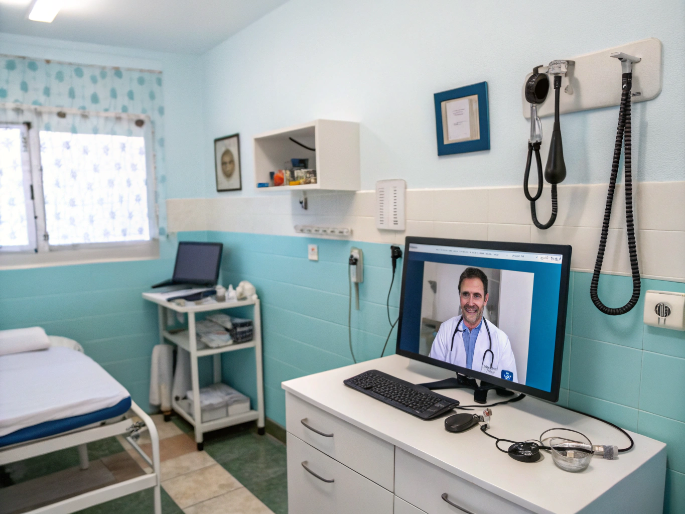 Modern clinical consultation room in Lagos